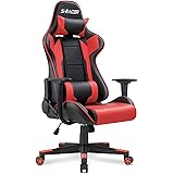 Homall Gaming Chair Office Chair High Back Computer Chair Leather Desk Chair Racing Executive Ergonomic Adjustable Swivel Tas