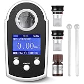 Bonvoisin Free Chlorine Meter 0.05-10PPM, 0.01PPM Division Portable Digital Chlorine Tester Detector for Swimming Pool, Tap Water, Aquaculture