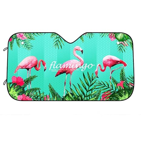 ABYED Auto Sonnenblende Sonnenschutz Frontscheibe Blendschutz Windschutzscheibe Schattenspender Autozubehör im Sommer,Sonnens