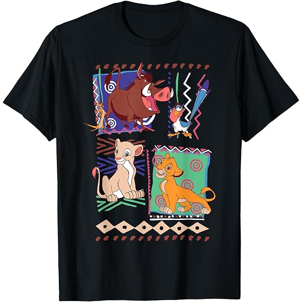 Amazon.com: Disney Lion King Retro Simba & Nala 90s Hakuna