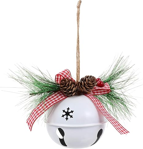 NUOBESTY Christmas Jingle Bell Ornament 
