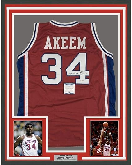 hakeem olajuwon college jersey