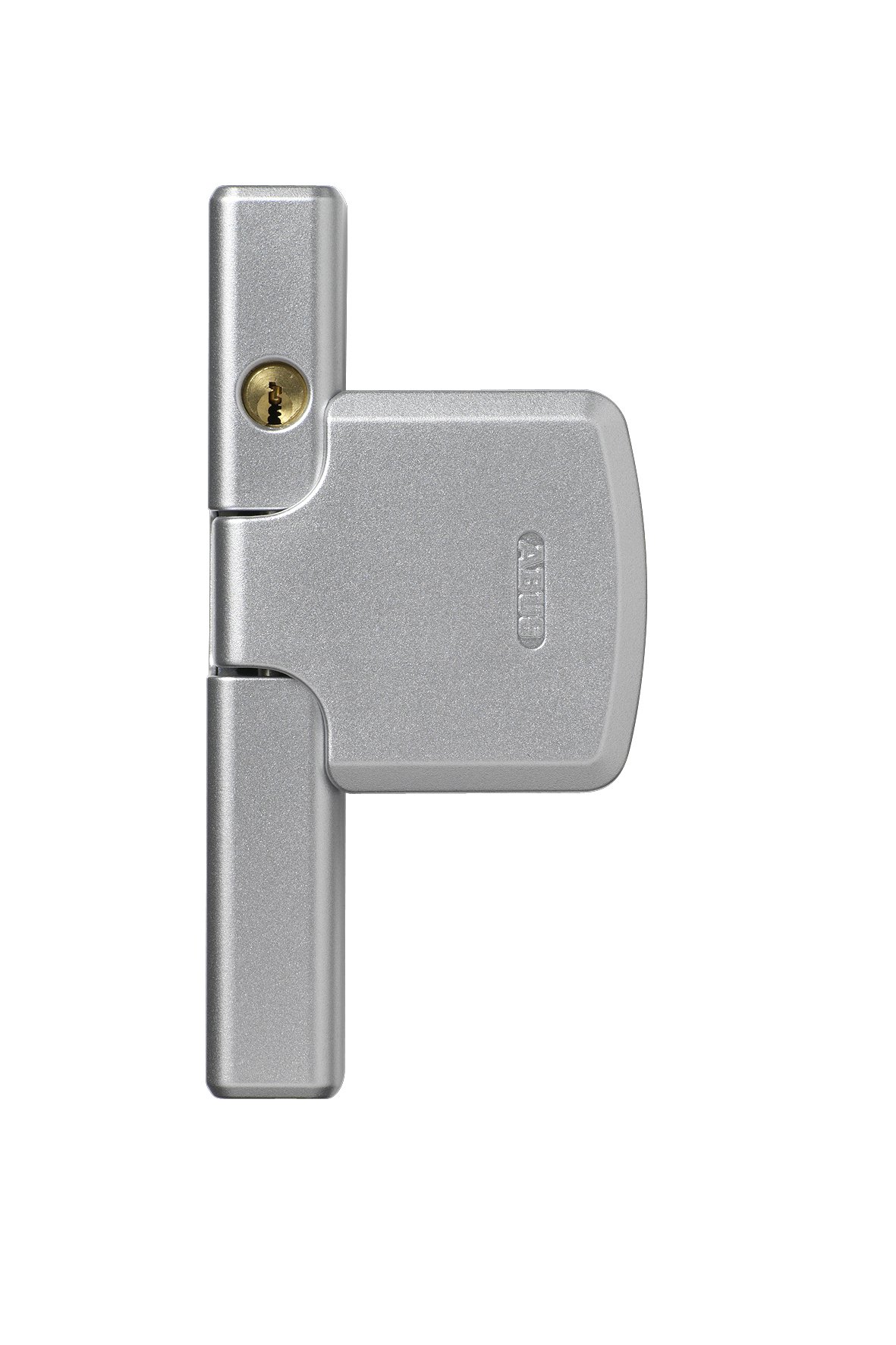 ABUS FG300 S AL0125 444739 Elegant Lockable Window Handle Simultaneous-Locking Silver