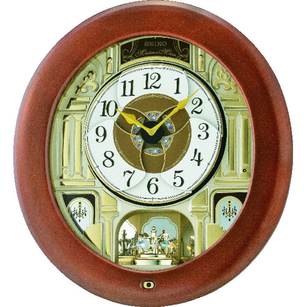 Seiko QXM539BRH Melodies In Motion Japanese Quartz Wall