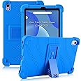 ATOOZ Kids Case for Walmart Onn 7 Inch Tablet 2024 (Model:100135924), Soft Silicone Gen 4 Case With Stand (Blue)