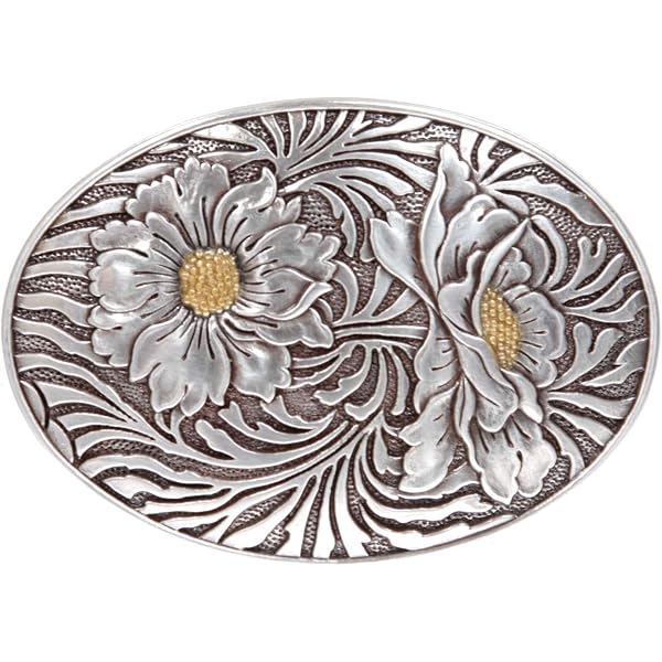 Amazon.com: Round Perforated Floral Engraving Peace Sign  display picture 1