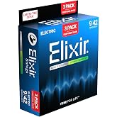 Elixir 16571 OPTIWEB Electric Guitar Strings Light .009-.042 (3 Pack 19002)