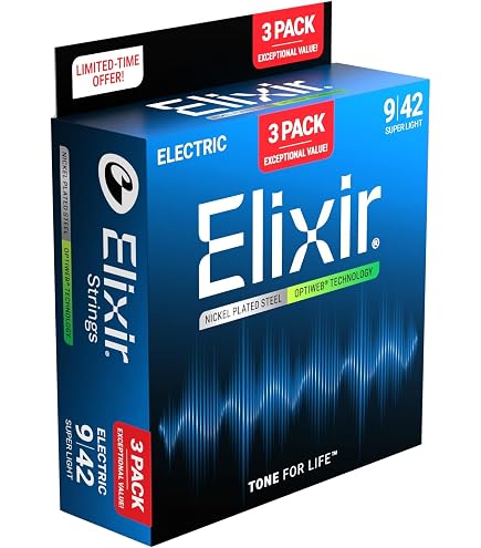 Amazon.com: Elixir NANOWEB Phosphor Bronzes Custom Light .011-.052