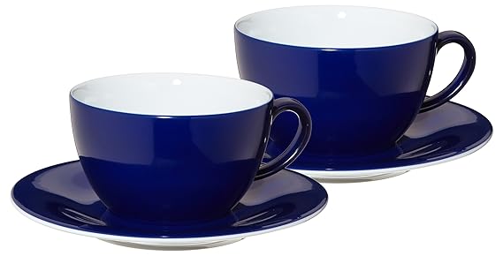 Kahla 57E147A70307C Tassenset 4-teilig Pronto, nachtblau