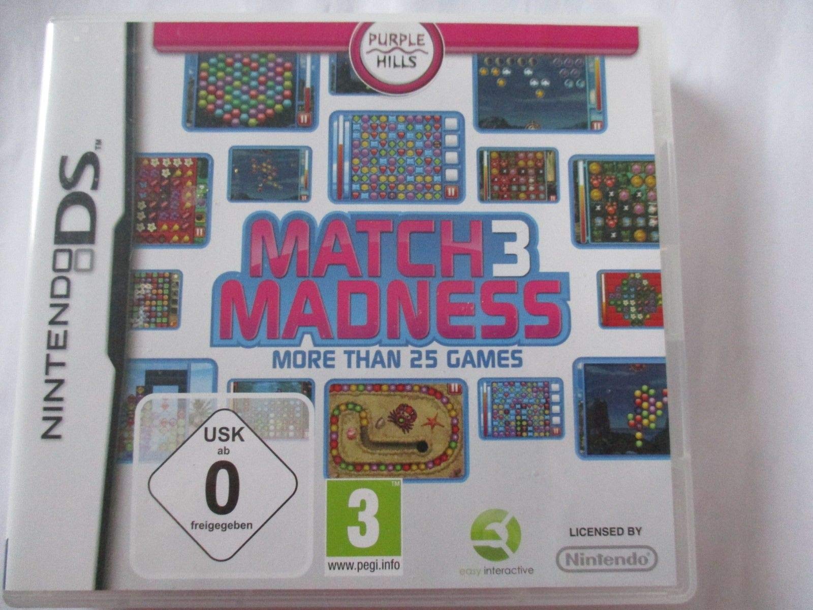 Purple Hills Match 3 Madness [Import Allemand]