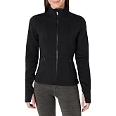 Amazon Essentials Women's Active Sweat Slim-Fit Zip Through Jacket