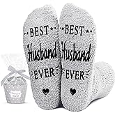 HAPPYPOP Novelty Gifts for Men - Grey Socks for Son in Law Dad Uncle Brother