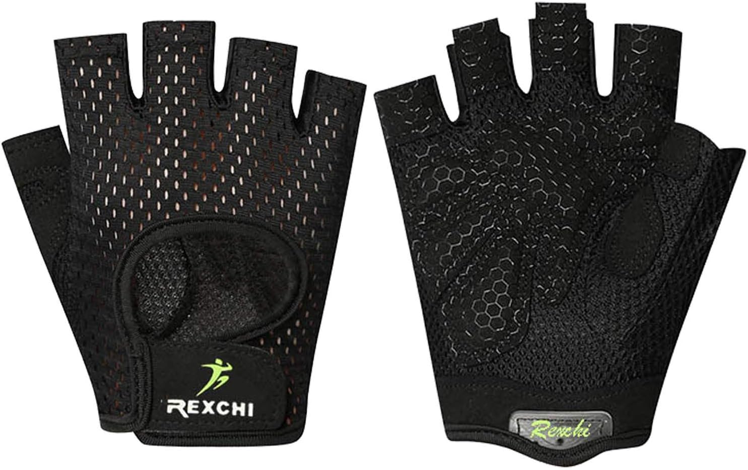 Qeedy Gym Gloves, Lightweight Breathable Workout Gloves, Ultralight Weight Lifting Gloves for Men & Women