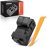 A-Premium Front Left Driver Side Power Window Switch | Compatible with Ford F-250/F-350/F-450/F-550 Super Duty 2008-2010, E-150 E-250 2009-2014, Ranger &amp; Mazda B2300, B3000, B4000
