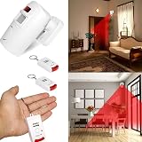 Tech Traders Wireless PIR Motion Sensor Alarm with 2 Remotes for Shed Home view 3