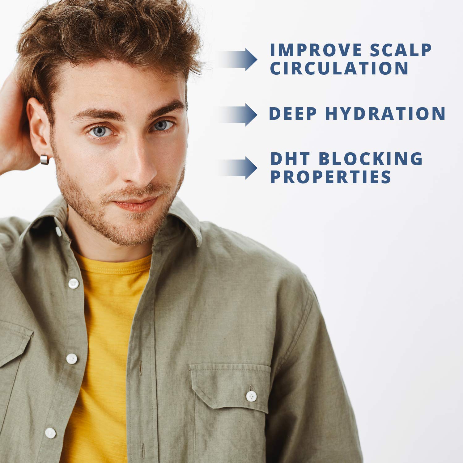 Biotin Shampoo and Conditioner Hair Loss Treatment for Thinning Hair - Hair Follicle Stimulator for Fuller Thicker Hair Growth - Revive Damaged Hair with Natural Jojoba Oil Argan Oil Sea Buckthorn: Beauty