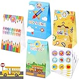 24 Pcs Back to School Gift Bags, First Day of