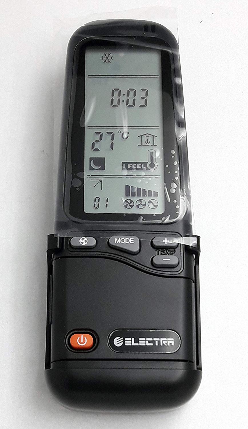 Electra Air Conditioner Remote Control-Airwell Emailair RC-7 RC7-I RC-2 YKR-F016E