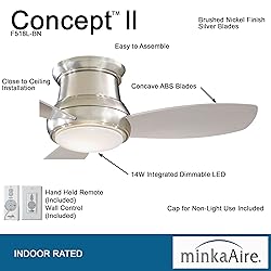MINKA-AIRE F518L-BN Concept II LED Brushed Nickel