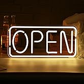 Open Neon Sign Bright High Visibility Advertisement Board Office Decor for Business Wall Large Led Open Sign Light Neon Signs for Office Store Restaurant Bar Cafe Spa 42 x 20 cm
