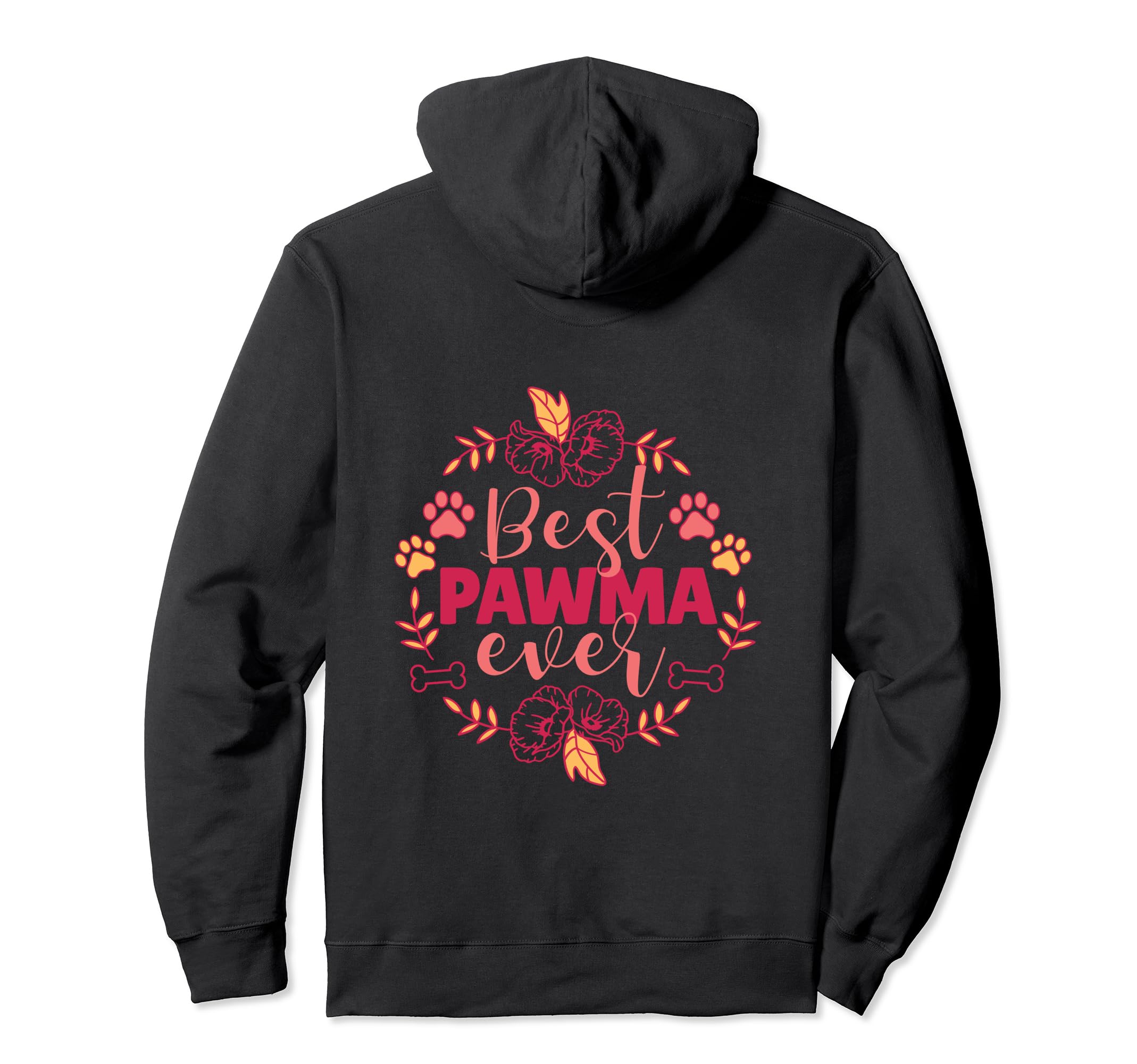 Best Pawma Grandma of Dogs or Puppies Pullover Hoodie