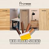 Pronese 11cm Wax Filler Sticks Kit 4 Colors with Scraper for Wood Repair view 8