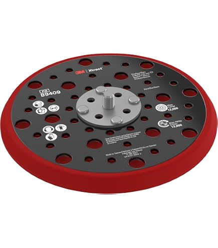 2 Disques De Ponçage Interface SATC 5 Pouces – Auto-agrippant, 8 Trous, Grains Variés