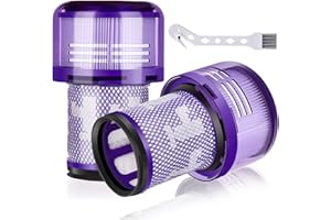 Leadaybetter 2 Pack Filter Replacement for Dyson V12 Detect Slim Cordless Vacuum, Compare to Part 971517-01