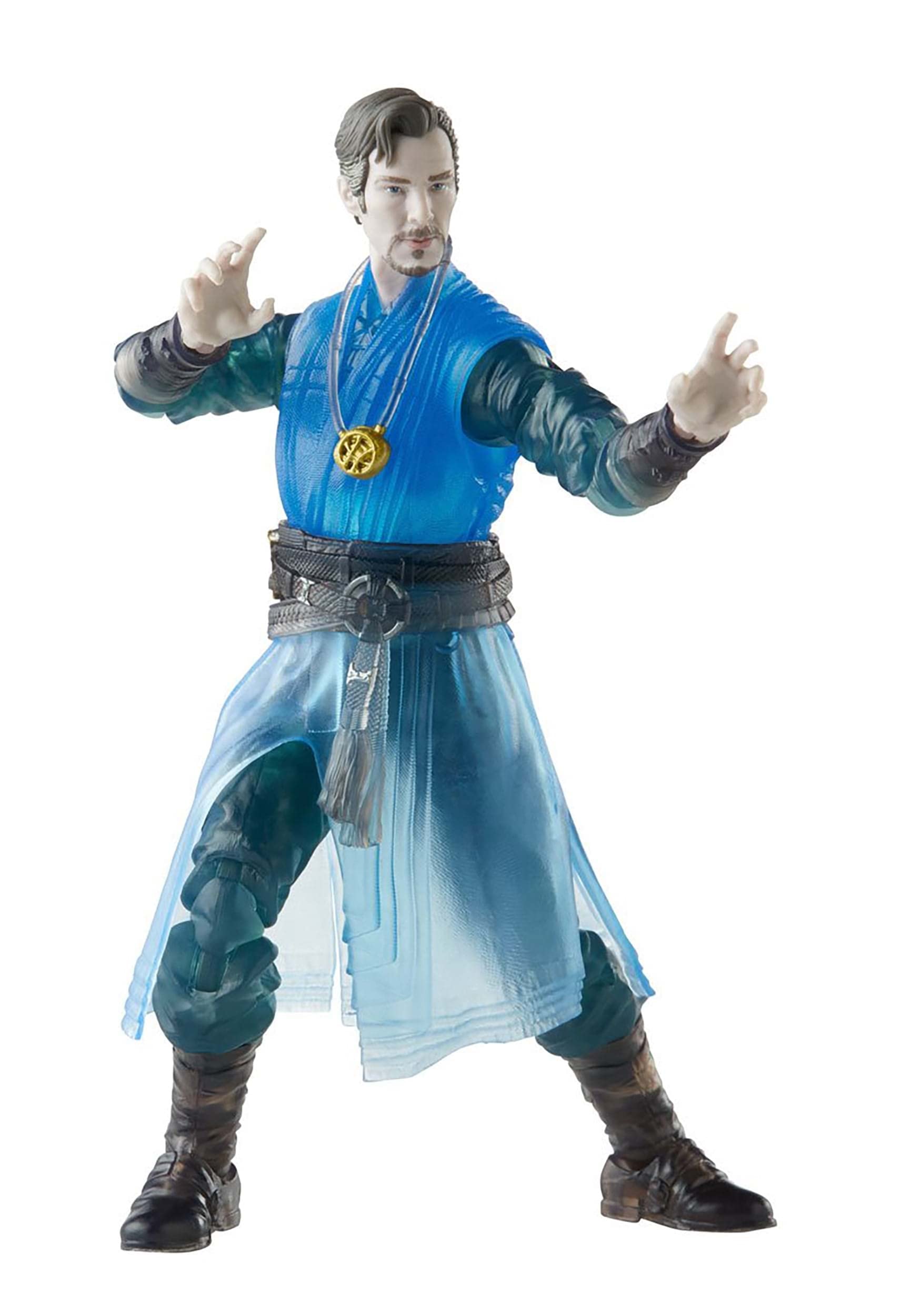 Hasbro Marvel Legends Series Doctor Strange 15 CM Collectible Astral Form Doctor Strange Marvel Cinematic Universe Action Figure Toy, 2 Accessories and 2 Build-A-Figure Parts