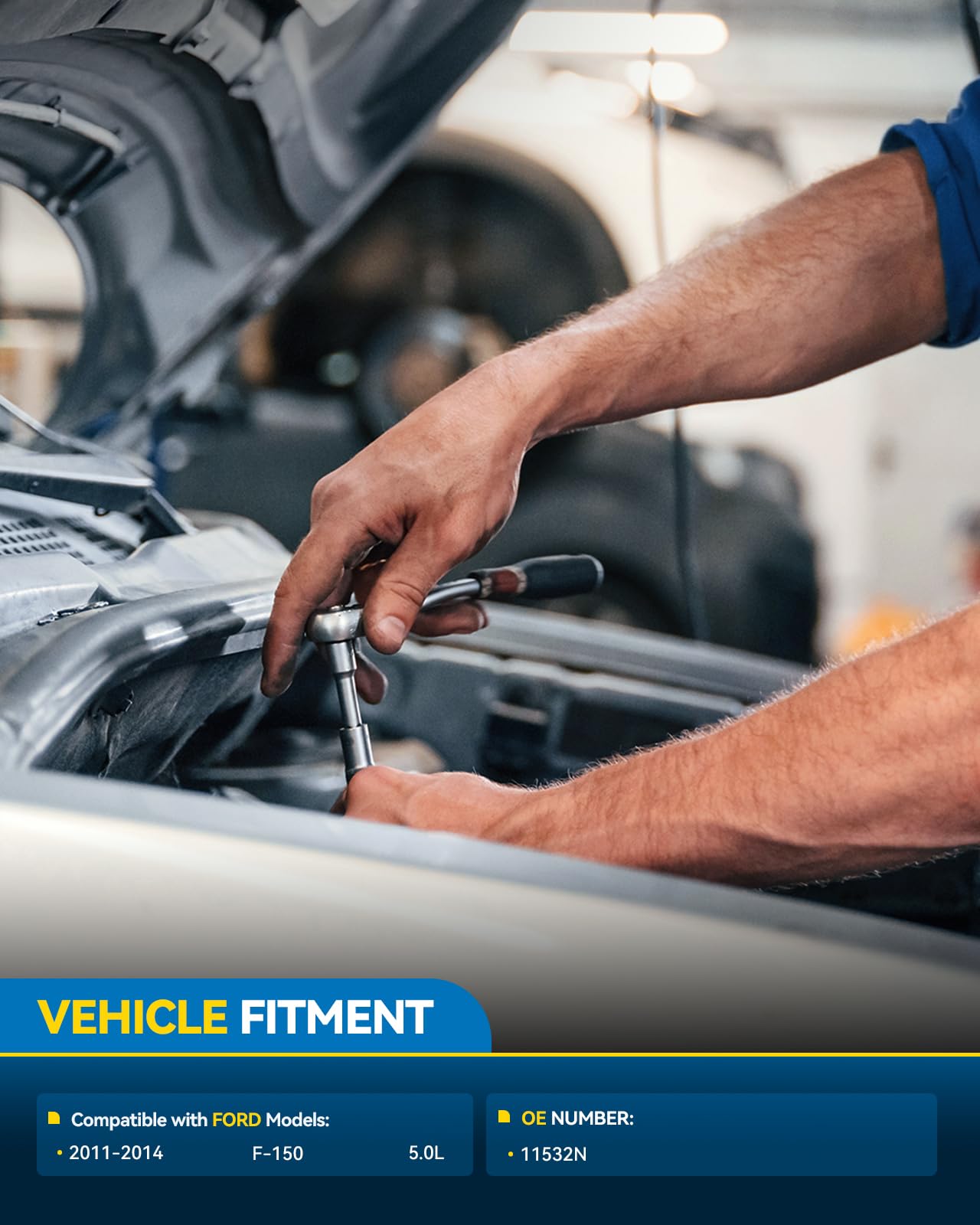 PHILTOP Alternator Compatible with Ford F-150