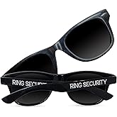 The Crafty Engineer Ring Bearer & Flower Girl Proposal Gifts - Chic Sunglasses for Little Boys & Girls, Perfect Ring Bearer (Black (Ring Security))