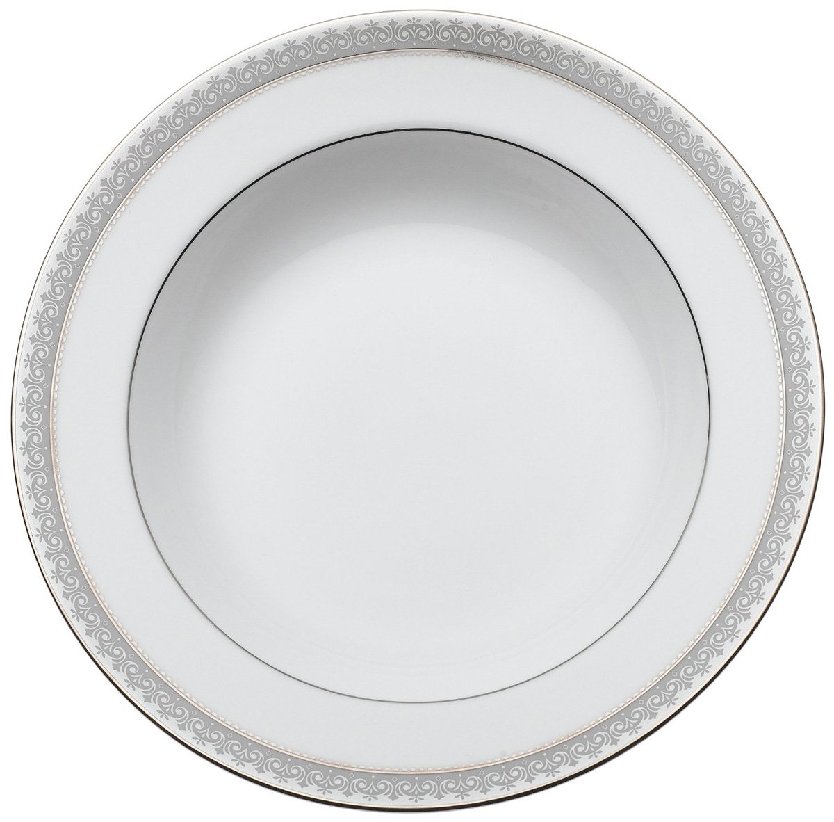 Mikasa Platinum Crown Rim Soup Plate
