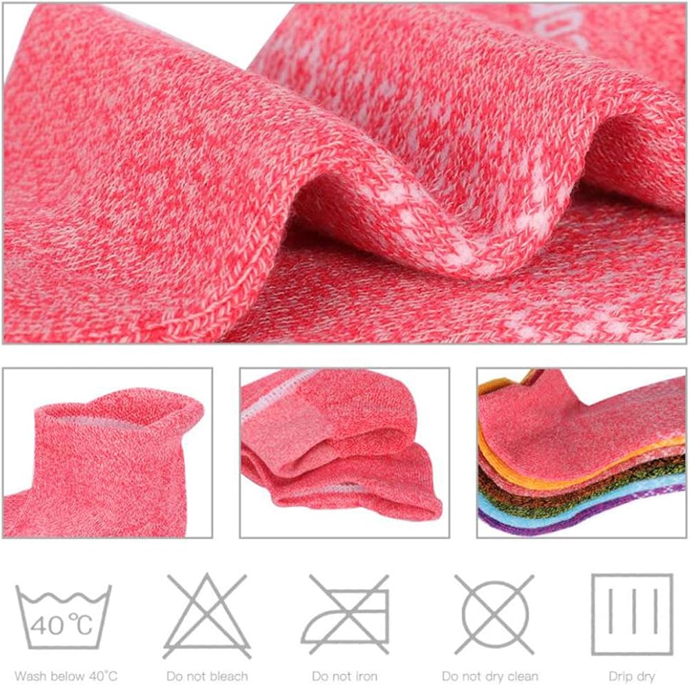 Comfoex Womens Ankle Socks 7-Pack Cushioned Athletic Running Socks with Tab: Clothing
