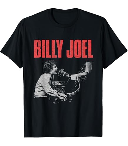 Amazon.com: Billy Joel - The Piano Man T-Shirt : Clothing, Shoes