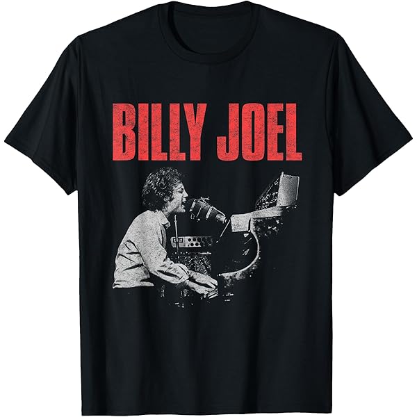 Amazon.com: Billy Joel - The Piano Man T-Shirt : Clothing, Shoes