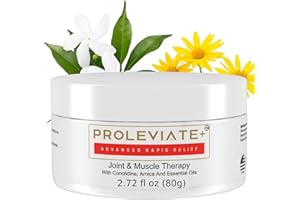 Proleviate Advanced Botanical Balm with Conolidine, Arnica & Essential Oils – 2.72 fl oz (80g) Concentrated Muscle & Joint Su