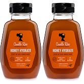 Camille Rose Honey Hydrate Leave-In Conditioner, 2-Pack, 8 Oz Ea | Deep-Conditioning Leave-In for All Textures That Hydrates Low-Porosity Hair, Locs &amp; Braids with Frizz Control