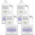 Heritage Park Silk & Wool All-Natural Lavender Mist Scent, pH-Neutral Laundry Detergent - Enzyme-Free, Concentrated Up to 128 loads per bottle (64 fl oz 4-pack)
