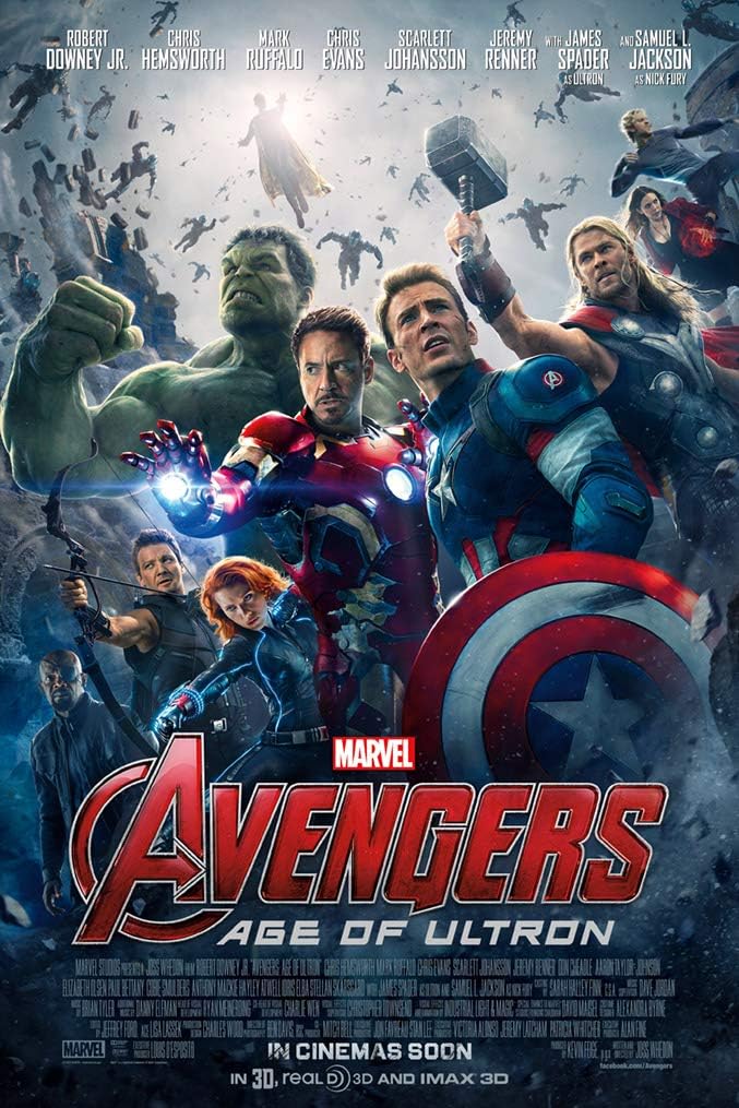 Avengers Age Of Ultron Movie Poster - Size 24" X 36" - This is a Certified Poster Office Print with Holographic Sequential Numbering for Authenticity.