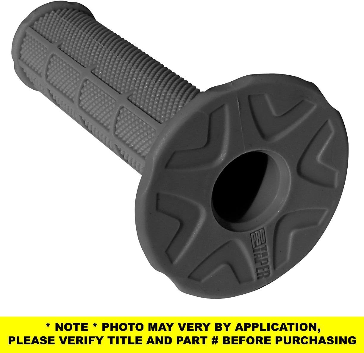 Pro Taper Synergy Full And Half Waffle ATV Grips - Thumb Throttle (MEDIUM DARK GREY)