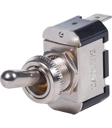 Amazon.com: Blue Sea Systems 4138 WeatherDeck Toggle Switch