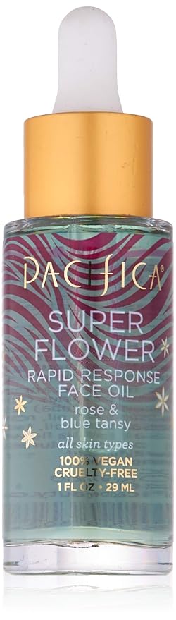 Pacifica Beauty Super Flower Rapid Response Rose Face Oil