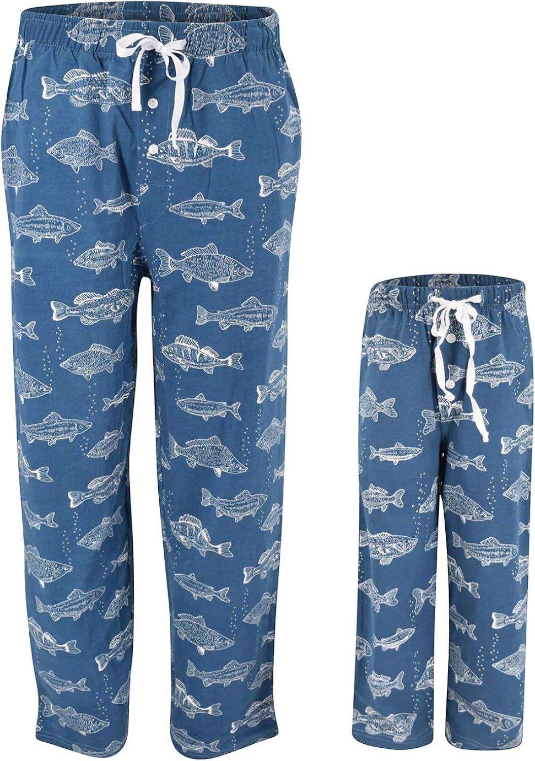 UB Fisherman Print Matching Family Father's Day Pajama Pants Amazon.ca