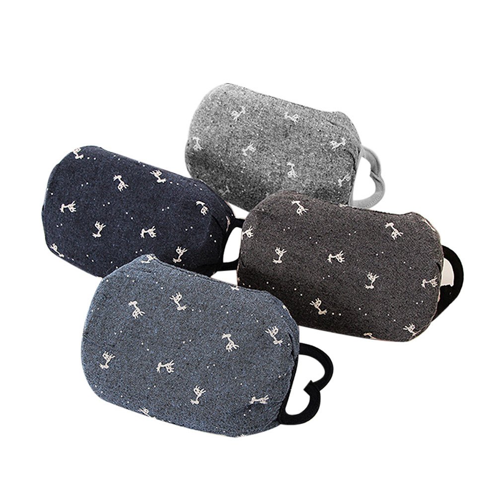 NKTM 4 Pack Unisex Cotton Mask Anti-dust Washable Reusable Mouth-muffle Windproof Protective Face Respirator for Winter One Size Fits Most