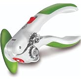 Zyliss Lock N' Lift Manual Can Opener, Features Lid Lifter Magnet, Green | Locking Mechanism for Even Cuts, Reduces Hand Strain, High-Grade Sharpened Stainless Steel Wheels, Mess-Free Kitchen Tool