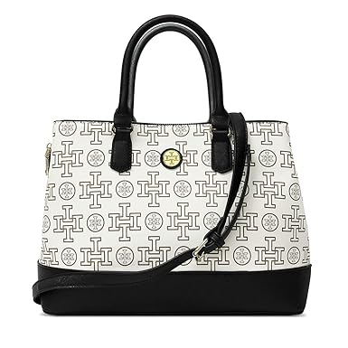 i5 Satchel Handbag,i5 Women Top Handle Shoulder Handbags and Purses Ladies Designer Tote Bag with Multi Pocket Contrast Color (beige)