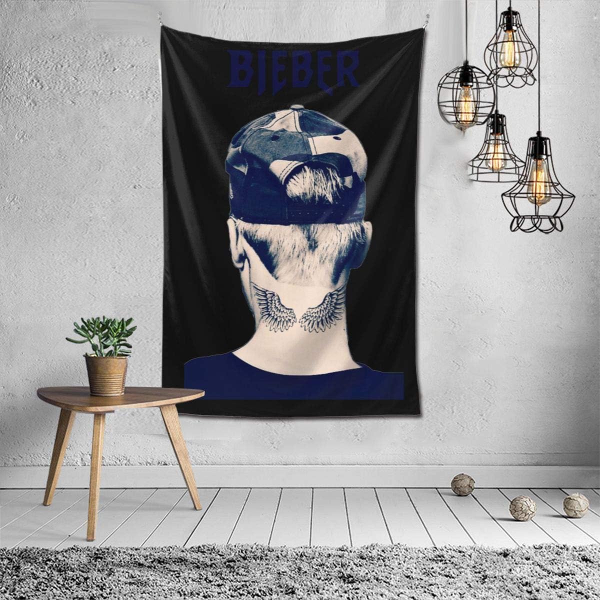 Amazon Co Jp Justin Bieber ジャスティン ビーバー タペストリー Tapestry 壁掛け ポスター 壁掛けタペストリー 壁飾り 壁掛け布 家 リビングルーム ベッドルーム 部屋 おしゃれ飾り 部屋 窓カーテン 個性ギフト 新居祝い 40inch 60inch ホーム キッチン