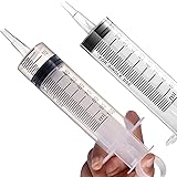 2 Pack Large Syringes (100 ML), Plastic Garden