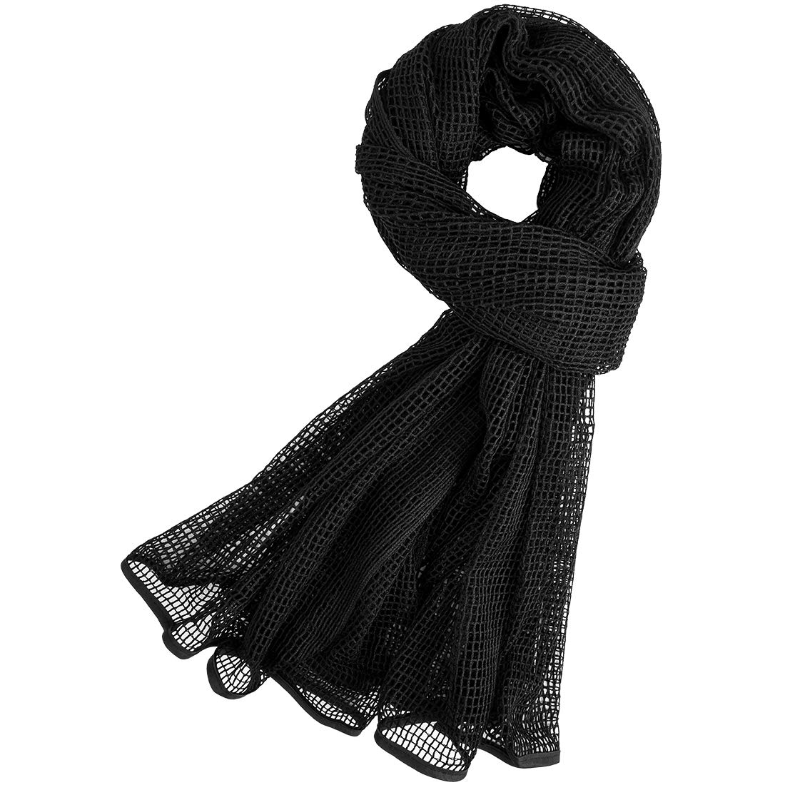 Fousam Sniper Veil,Camo Mesh Net Tactical Scarf for Hunting Shooting Wild Photography Military Outdoor Activities