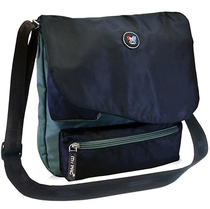 my pac db Polyester Black Messenger Bag